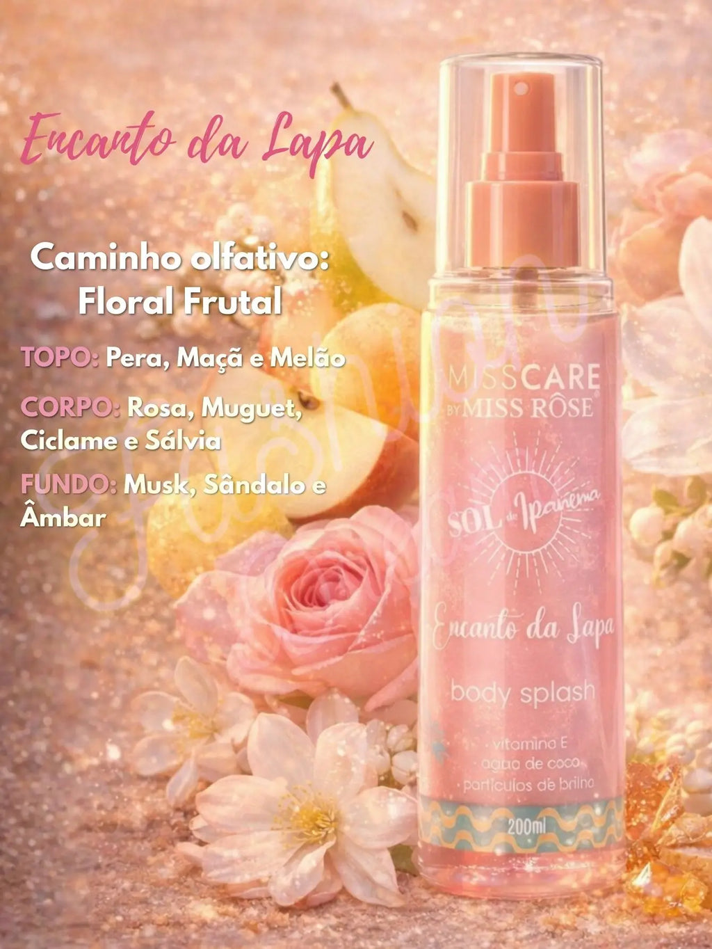 Body Splash con Glow Sol de Ipanema 200ml - MissCare by Miss Rôse