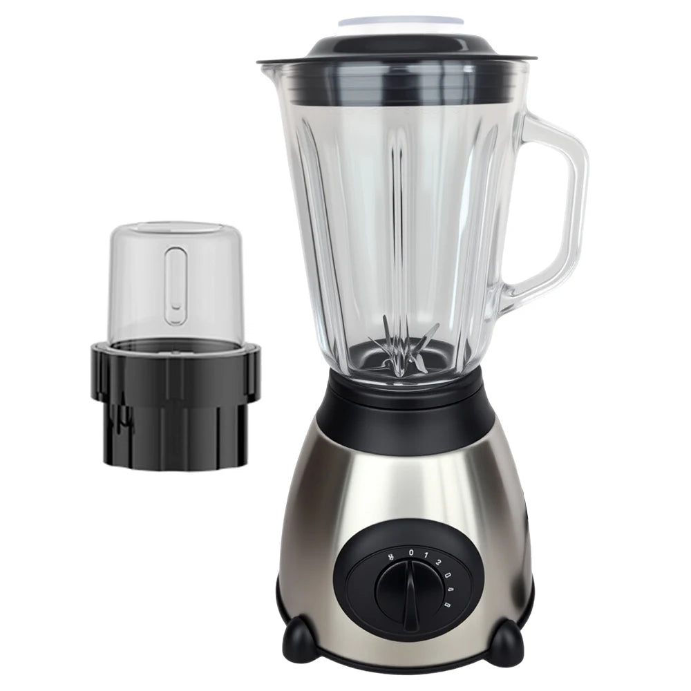 Licuadora de 1,5 l y 850W con cuchillas duales, trituradora de hielo multifuncional para pared, exprimidor de batidos para el hogar, cocina, bebidas y carnes