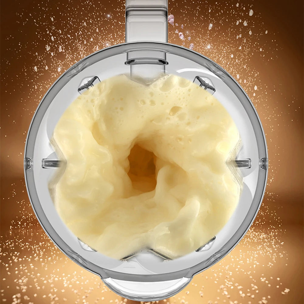 Licuadora de 1,5 l y 850W con cuchillas duales, trituradora de hielo multifuncional para pared, exprimidor de batidos para el hogar, cocina, bebidas y carnes