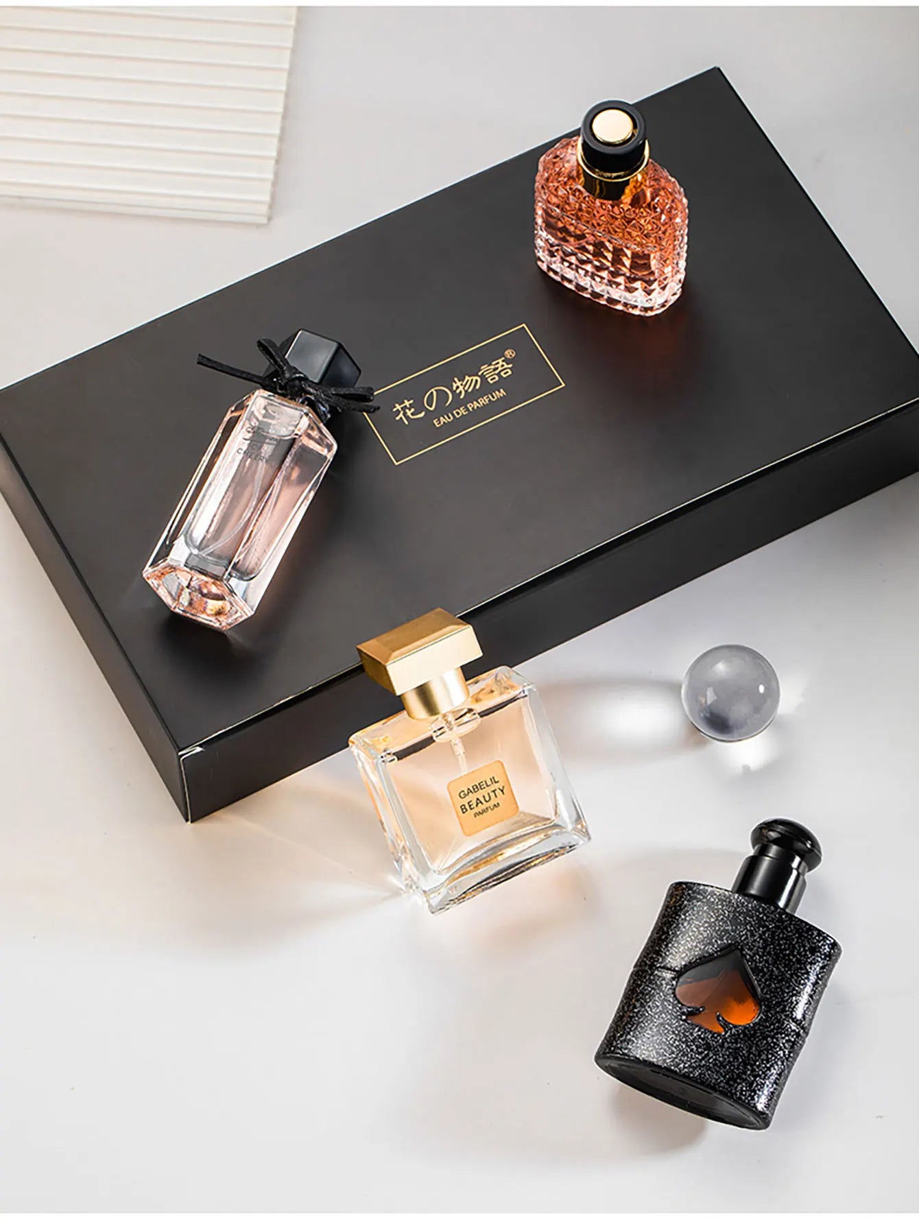 Caja de regalo de perfume para mujer, fragancia dulce de larga duración, Eau de Toilette, regalo de alta calidad para mujer