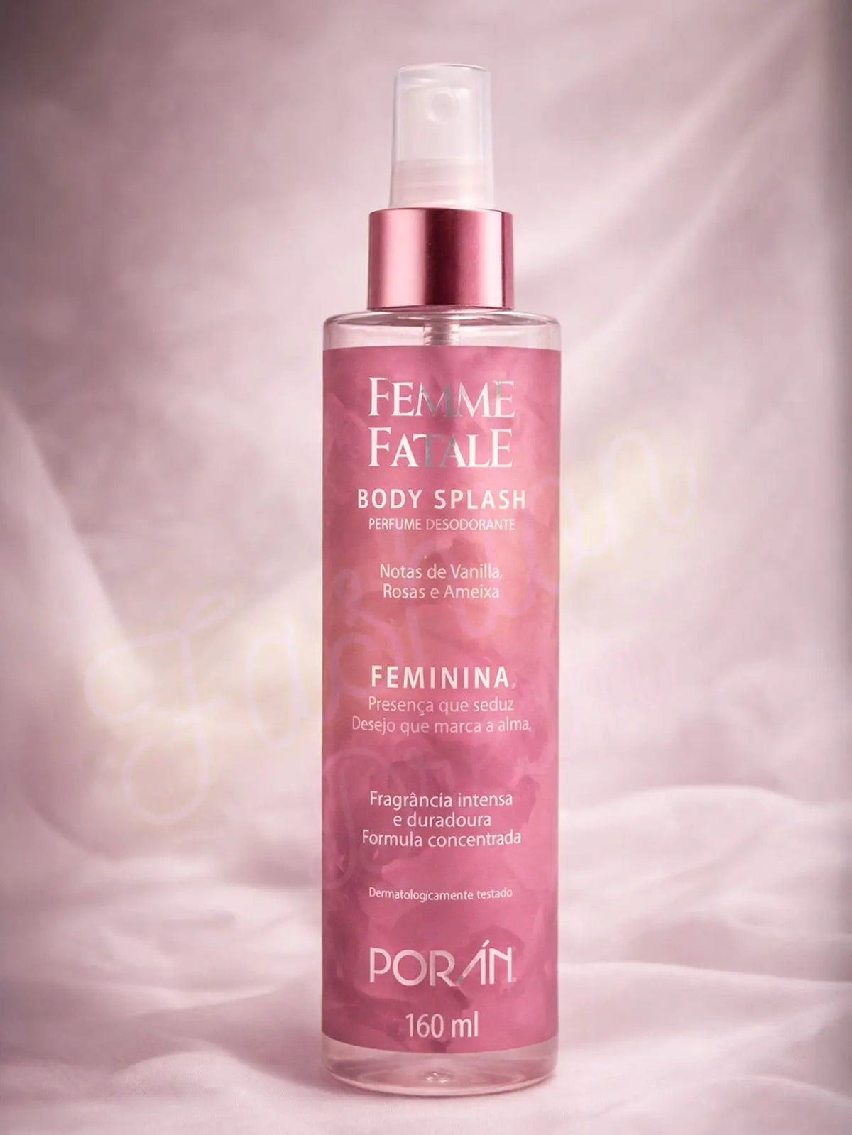 Splash Corporal para Mujer, Talla Grande, 160 ml - Vainilla, Rosas y Ciruela
