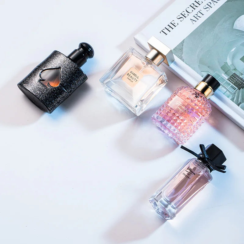 Caja de regalo de perfume para mujer, fragancia dulce de larga duración, Eau de Toilette, regalo de alta calidad para mujer