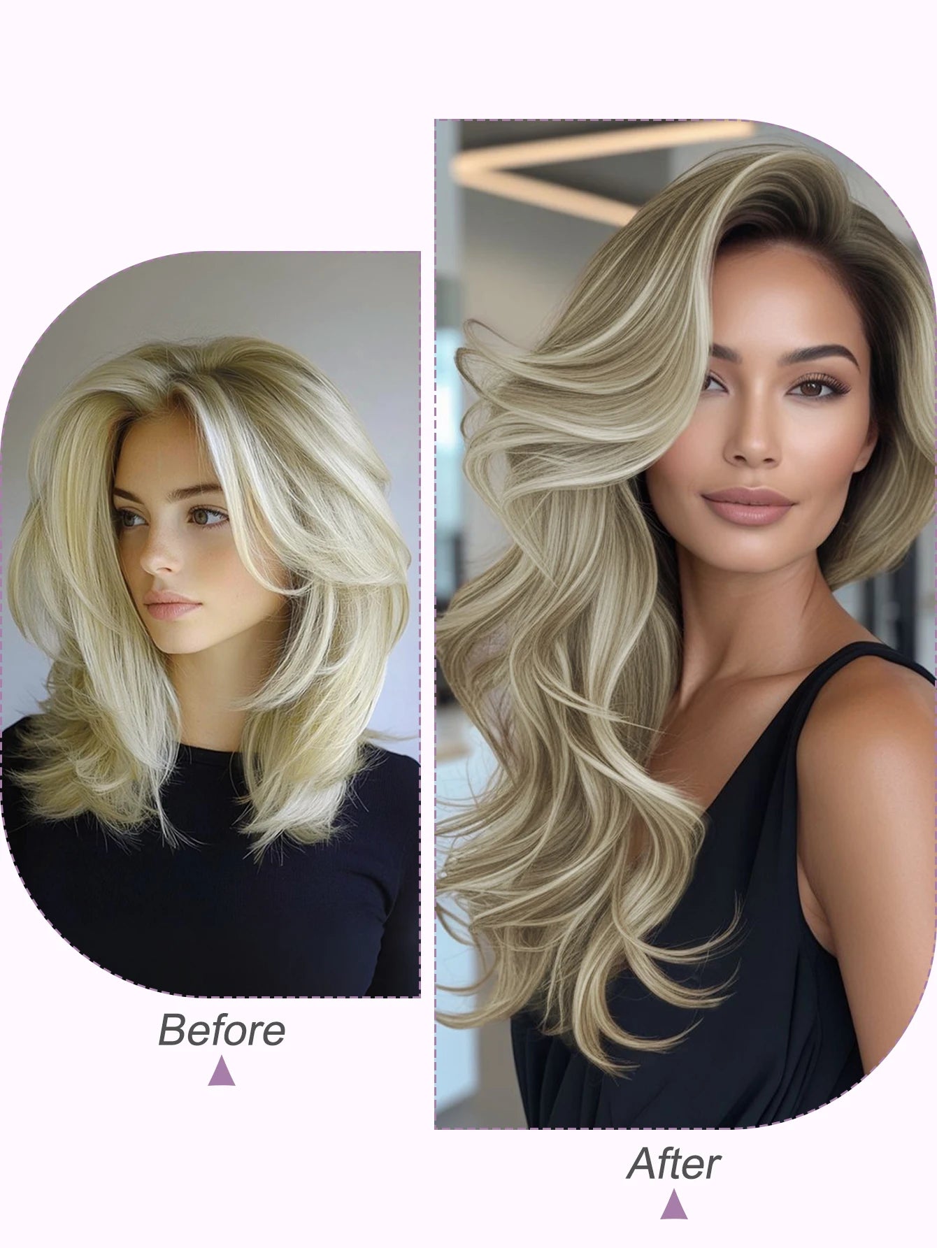 Extensiones de cabello con cinta Invisible, extensiones de cabello Remy Real para mujeres, postizos rectos de color rubio ceniza mezclado rubio platino