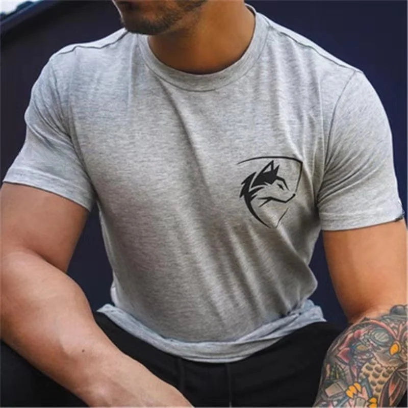 Camiseta gótica para hombre, ropa de calle de entrenamiento, camisetas de moda, ropa para hombre, Camiseta de algodón