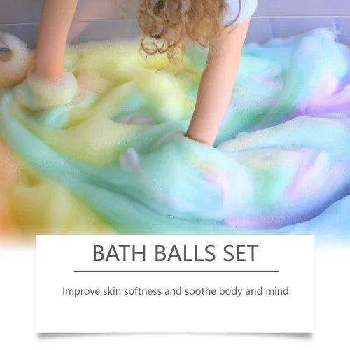 Wiieey Ball Children's Bath Moisturizes Bubble Plant Fragrance Cleans Skin
