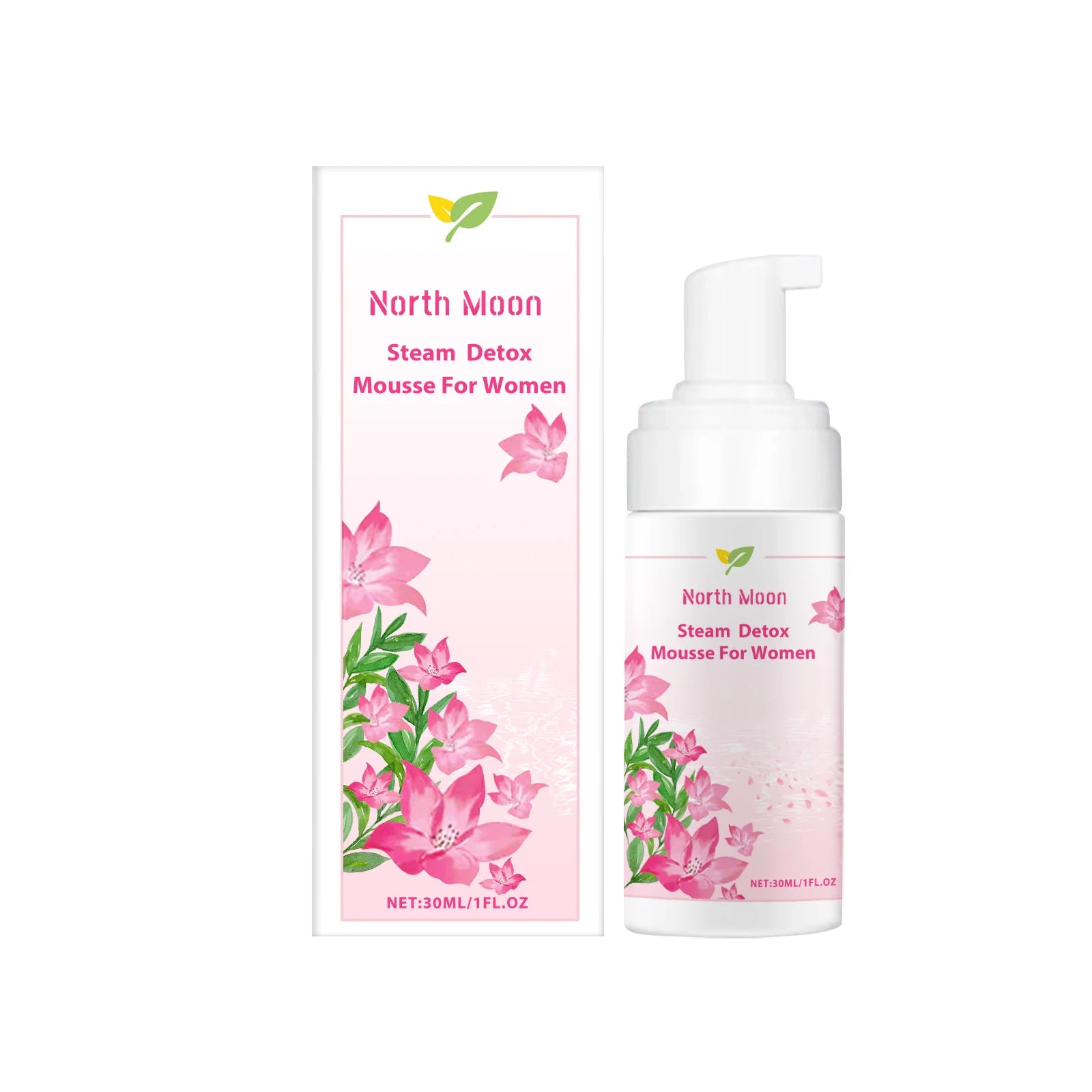 North Moon Ladies Body Mousse Comfort Skin Gently Cleansing Moisturizer Feminine Washes for Balance