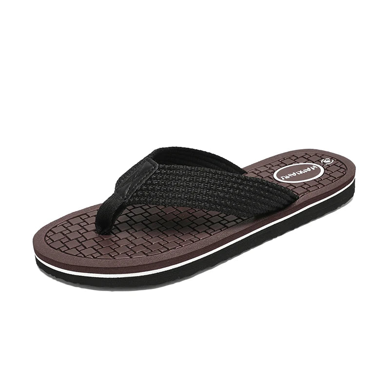 NEW Models Factory Men's Trend Flip-flops Rubber Low Price Customize Small Order JINJIANG Quality High Slipper Vietnam Oem