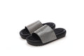 Customize Outdoor Bling Decoration Flat Women Sandals Outdoor Slides Slippers for Ladies Women Flat Sandals