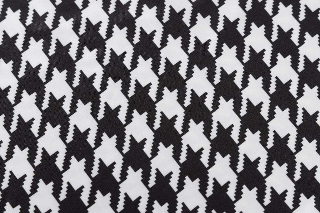 Vestido Midi de manga larga con estampado de pata de gallo para mujer, vestido ceñido calado, ropa de calle Sexy, elegante y ajustado para otoño e invierno 2022