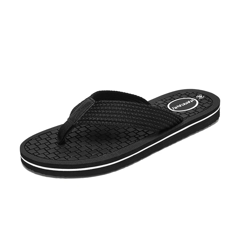 NEW Models Factory Men's Trend Flip-flops Rubber Low Price Customize Small Order JINJIANG Quality High Slipper Vietnam Oem