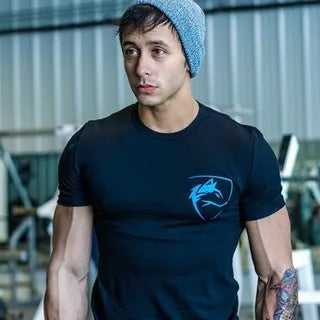 Camiseta gótica para hombre, ropa de calle de entrenamiento, camisetas de moda, ropa para hombre, Camiseta de algodón
