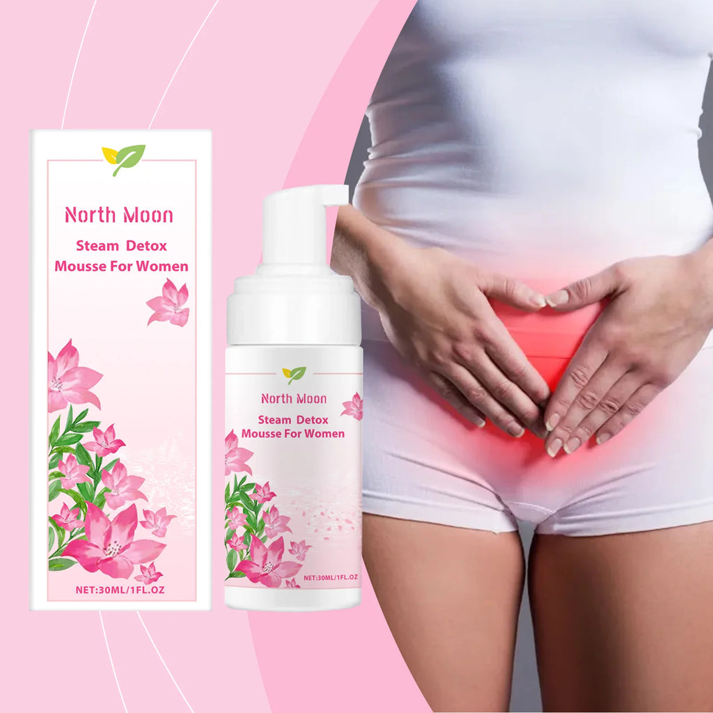 North Moon Ladies Body Mousse Comfort Skin Gently Cleansing Moisturizer Feminine Washes for Balance