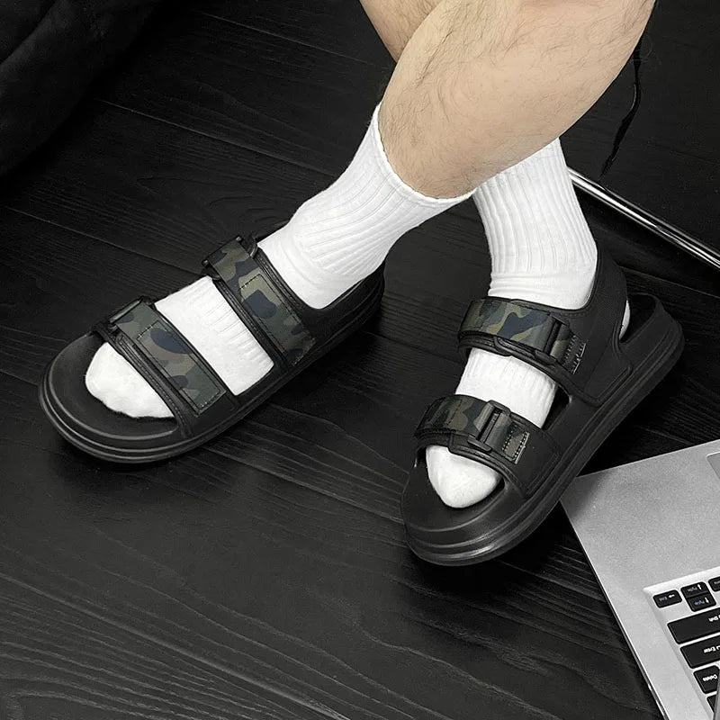 New High Quality Flop Slides slippers Flipflops Sandals for Men Camouflage Shoes Summer PVC Low Price Factory Customize 2024