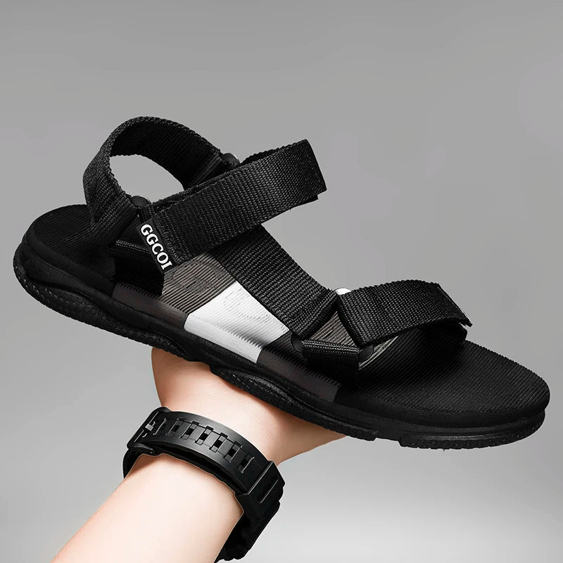 Non-slip Home Men House Slippers Sandals Shoes Beach Green Slippers Mens Outdoor Cushioned EVA Sole Green Slippers