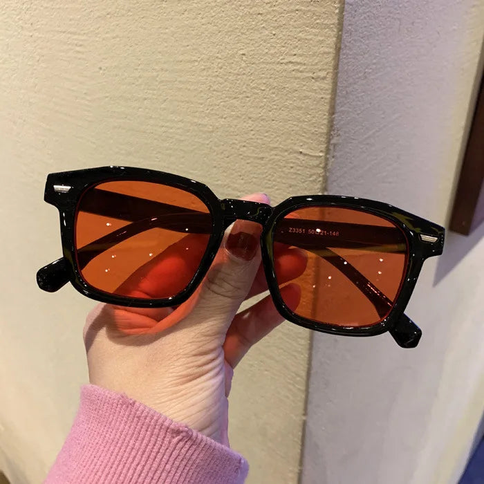 Gafas de sol cuadradas de la marca RMM, de alta calidad, con diseño de polígono, a la moda, para hombre, estilo hip hop, retro, para mujer