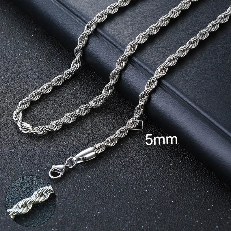 Vnox Collar de cadena cubana para hombre y mujer, gargantillas de cadena de eslabones curvos de acero inoxidable Punk básico, Collar de Metal sólido de Color dorado Vintage