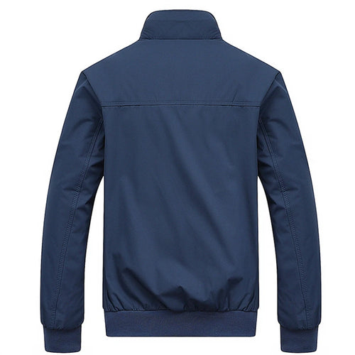 2025 primavera otoño Casual sólido moda chaqueta Bomber delgada hombres abrigo nueva llegada chaquetas de béisbol chaqueta de hombre M-6XL 8XL Top