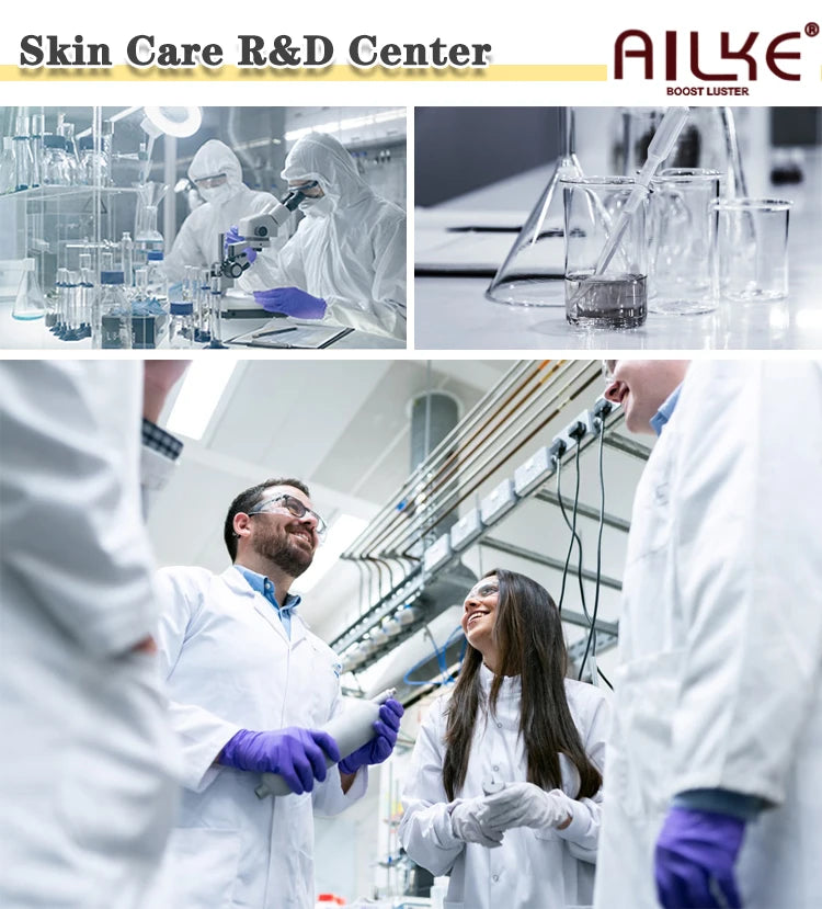 AILKE blanqueamiento eliminar manchas negras loción para el cuidado de la piel Facial crema hidratante glutatión corporal vitamina C piel negra cara nuevo conjunto