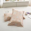 Cartoon Pillowcase for Children 30*50cm 40*60cm Eco-friendly Sleeping Pillow Cover Organic Cotton Printed Home Kids Pillowcase