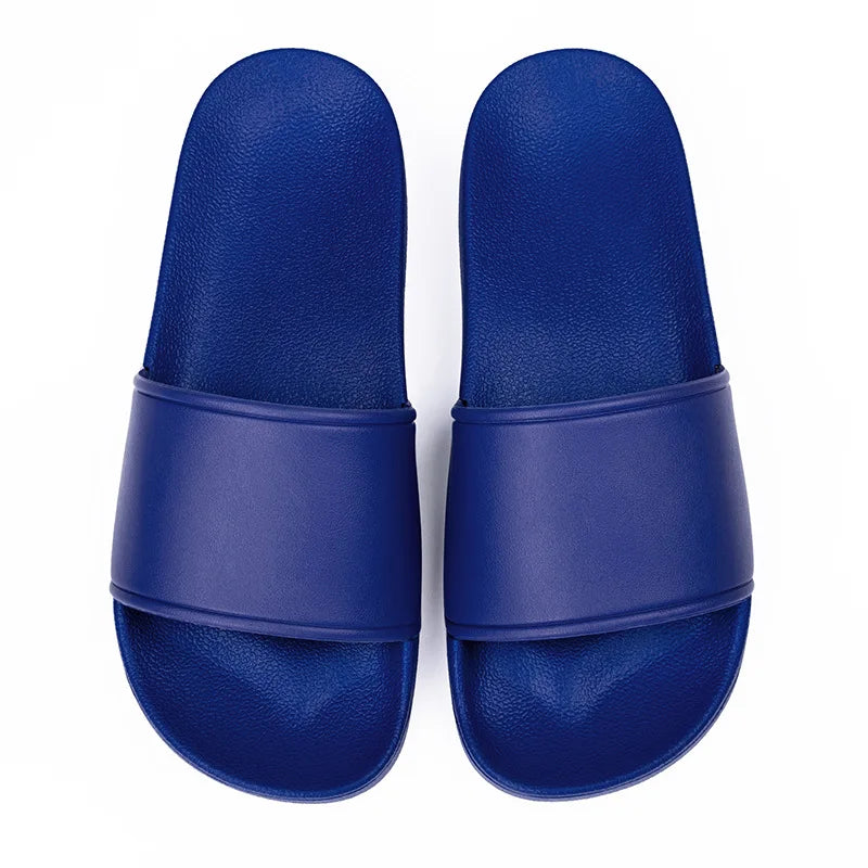 OEM Customized Logo Embossed Purple Slides Sandals Anti-Slippery Outdoor Slippers with Fashion Trend for Spring