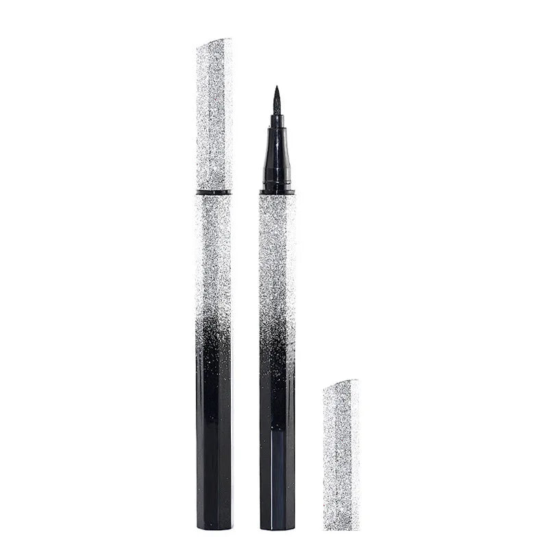 Delineador de ojos líquido negro para mujer, lápiz delineador de ojos resistente al agua de larga duración, herramientas cosméticas de maquillaje bonitas, 1 ud.