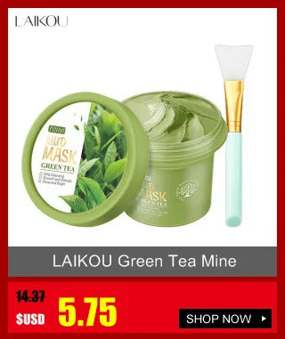 Limpiador Facial de té verde, 50g, plantas naturales, limpieza profunda, Control de aceite, hidratante, ilumina, suaviza la piel, espuma densa, cuidado de la piel
