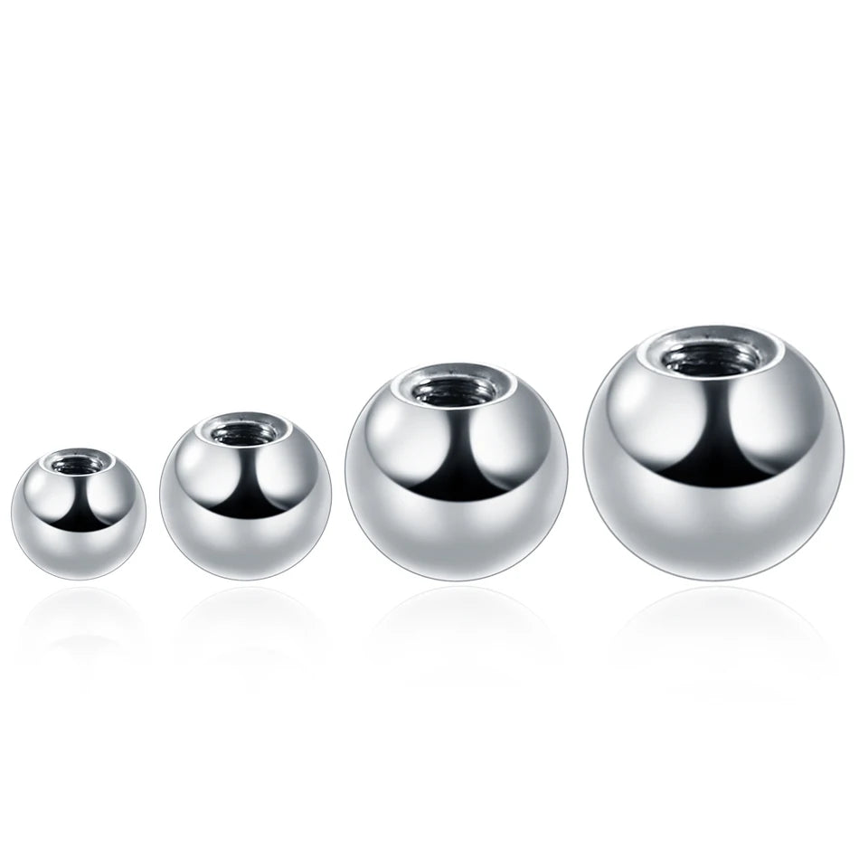 1 unidad G23 de titanio, barra recta, anillos para lengua, Piercing de hélice, tabique, pendiente de barra Industrial, Piercing, joyería corporal Sexy