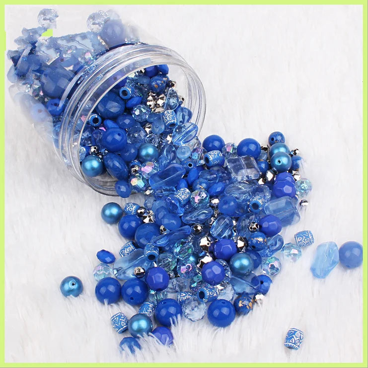 Nuevo 20g cuentas acrílicas mezcla de cuentas estilo para DIY pulsera hecha a mano accesorios para hacer joyas