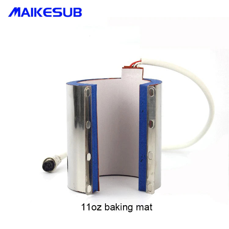 Combo Heat Press Machine and 8 in 1 Sublimation Transfer Machine Coffee Mug Cup Printing Machine Tshirt