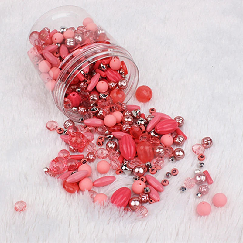 Nuevo 20g cuentas acrílicas mezcla de cuentas estilo para DIY pulsera hecha a mano accesorios para hacer joyas