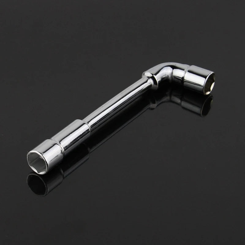 WEELEE, recién llegado, 6-24mm, tipo L, perforación de tuberías, manguitos hexagonales exteriores, llave, codo, doble cabezal