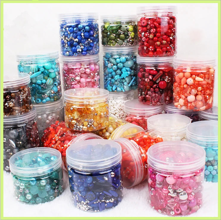 Nuevo 20g cuentas acrílicas mezcla de cuentas estilo para DIY pulsera hecha a mano accesorios para hacer joyas