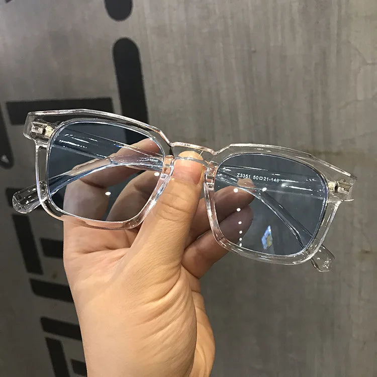 Gafas de sol cuadradas de la marca RMM, de alta calidad, con diseño de polígono, a la moda, para hombre, estilo hip hop, retro, para mujer