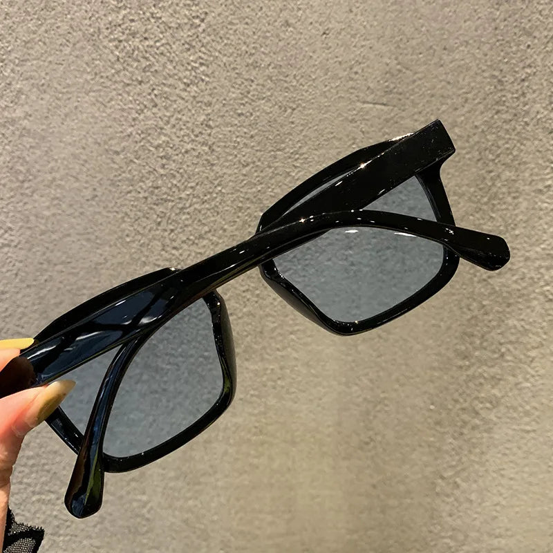 Gafas de sol cuadradas de la marca RMM, de alta calidad, con diseño de polígono, a la moda, para hombre, estilo hip hop, retro, para mujer