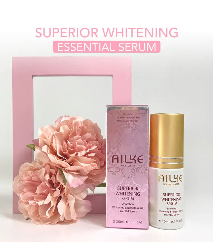 AILKE blanqueamiento eliminar manchas negras loción para el cuidado de la piel Facial crema hidratante glutatión corporal vitamina C piel negra cara nuevo conjunto