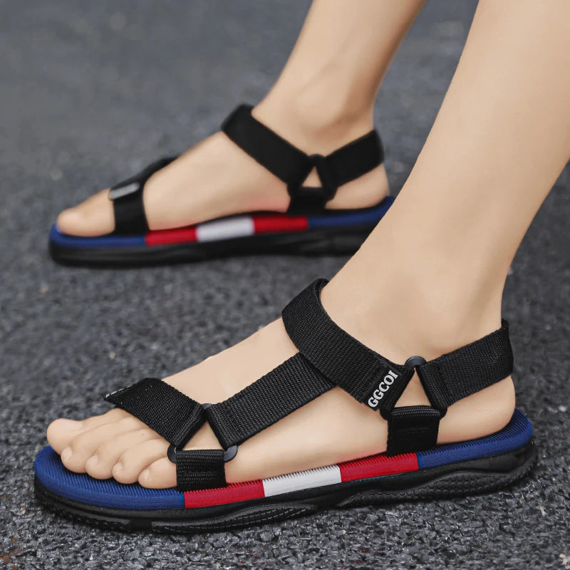 Non-slip Home Men House Slippers Sandals Shoes Beach Green Slippers Mens Outdoor Cushioned EVA Sole Green Slippers