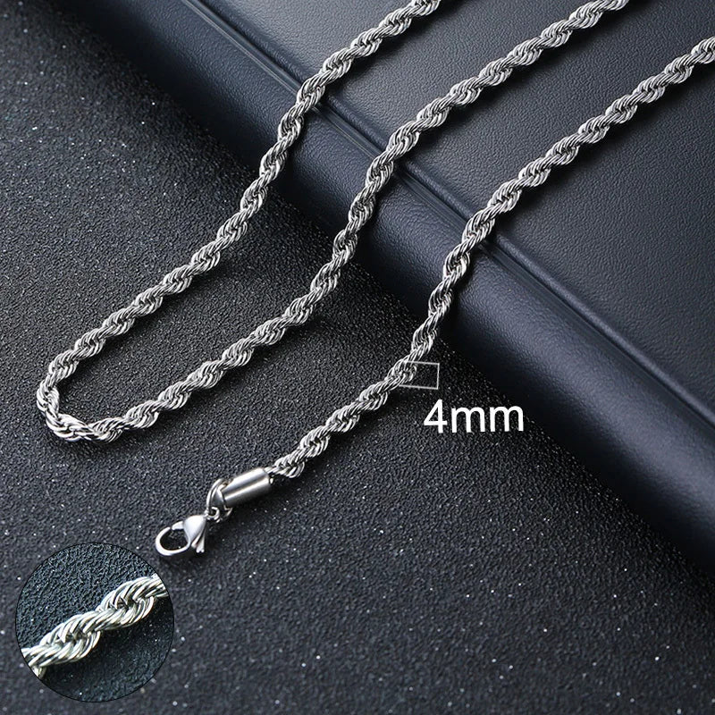 Vnox Collar de cadena cubana para hombre y mujer, gargantillas de cadena de eslabones curvos de acero inoxidable Punk básico, Collar de Metal sólido de Color dorado Vintage