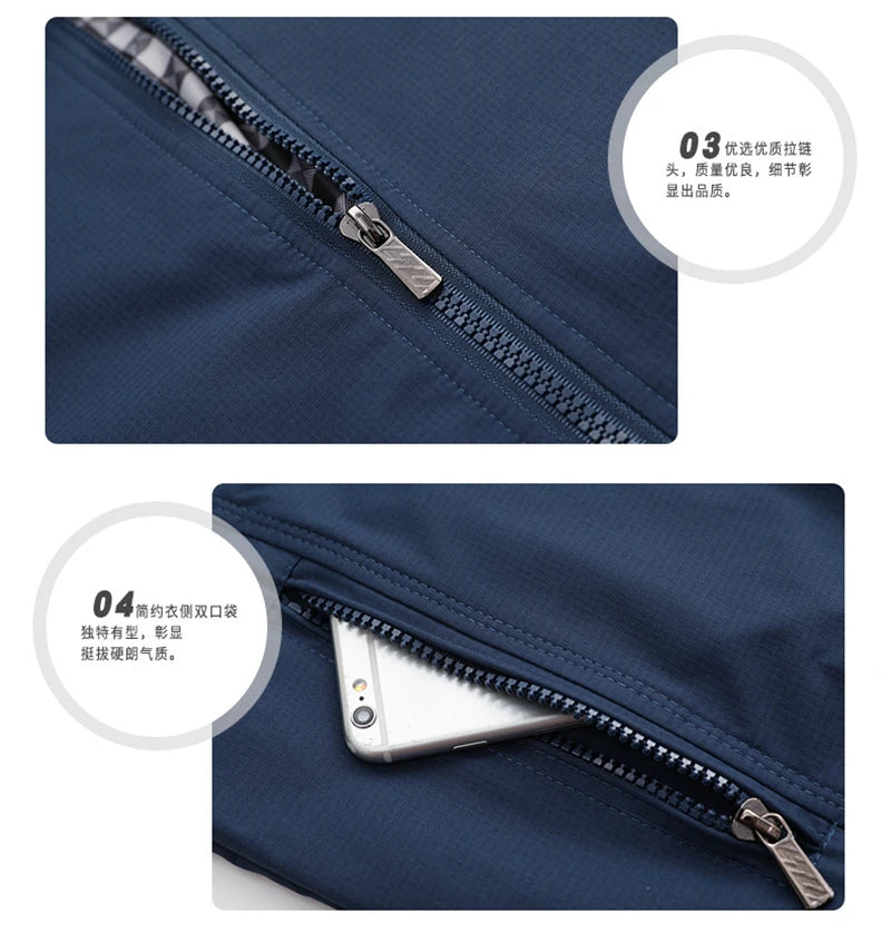 2025 primavera otoño Casual sólido moda chaqueta Bomber delgada hombres abrigo nueva llegada chaquetas de béisbol chaqueta de hombre M-6XL 8XL Top