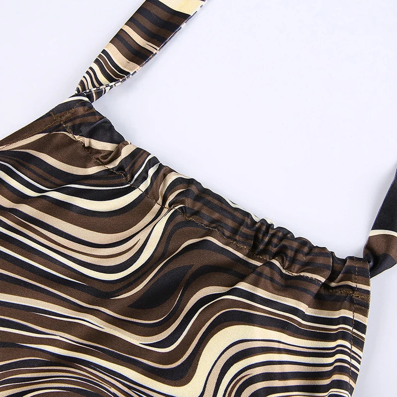 Vestido ajustado negro para mujer, minivestido Sexy ajustado con cuello Halter y espalda descubierta, vestido recortado sin mangas para fiesta en la playa de verano