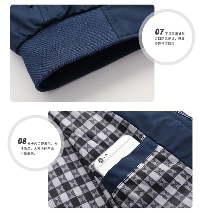 2025 primavera otoño Casual sólido moda chaqueta Bomber delgada hombres abrigo nueva llegada chaquetas de béisbol chaqueta de hombre M-6XL 8XL Top