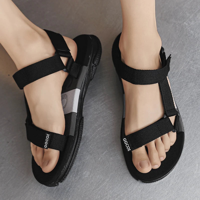 Non-slip Home Men House Slippers Sandals Shoes Beach Green Slippers Mens Outdoor Cushioned EVA Sole Green Slippers
