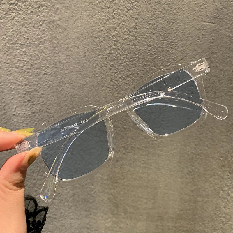 Gafas de sol cuadradas de la marca RMM, de alta calidad, con diseño de polígono, a la moda, para hombre, estilo hip hop, retro, para mujer