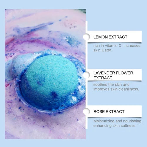 Wiieey Ball Children's Bath Moisturizes Bubble Plant Fragrance Cleans Skin