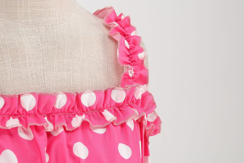 Elegante Vestido de Mujer con Estampado de Puntos, Estilo Hepburn de los Años 50 y 60, Vestido Vintage Sexy con Cuello Halter, Estilo Rockabilly Retro para Fiesta u Oficina, Vestido Pinup 2026