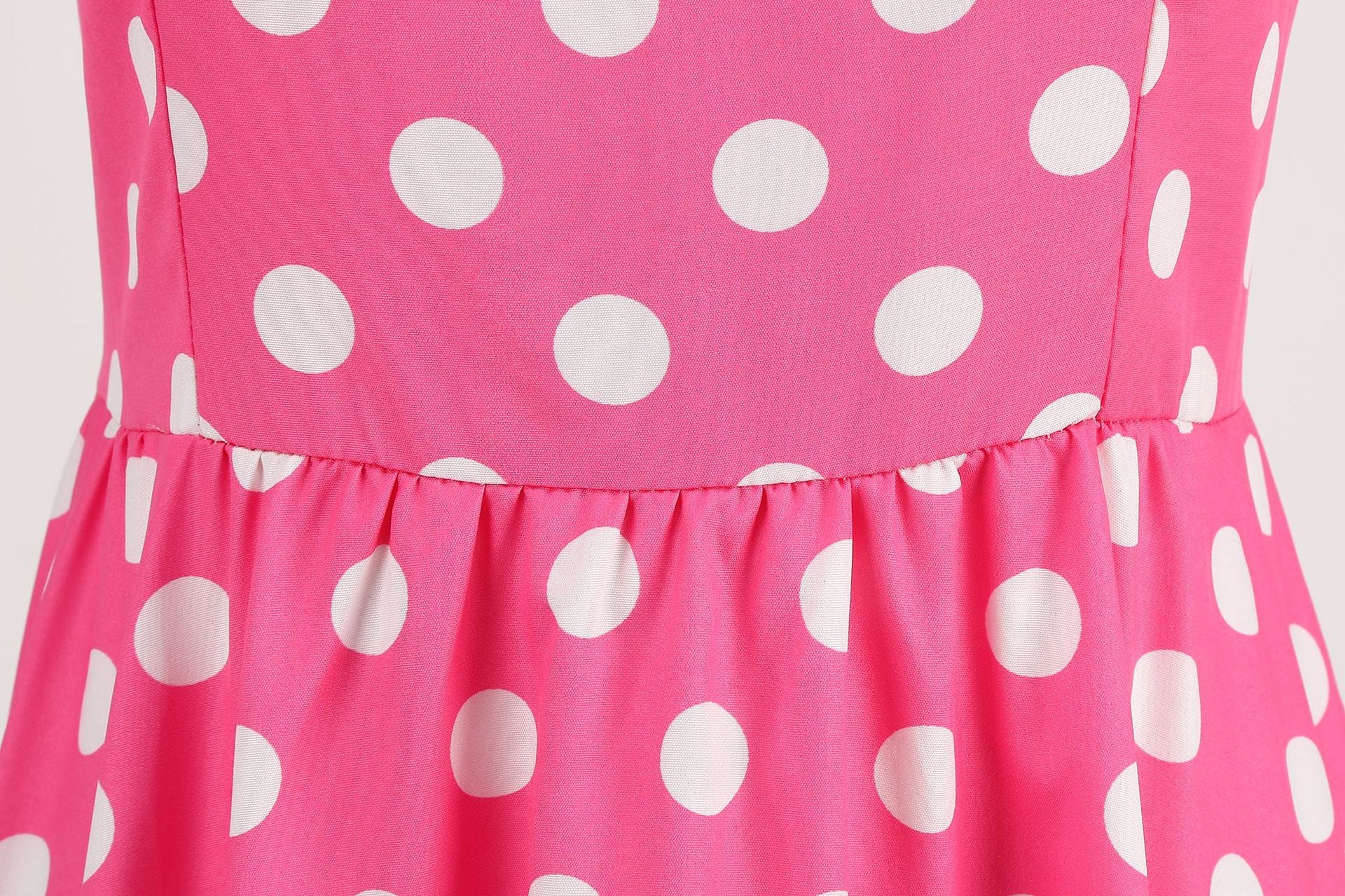 Elegante Vestido de Mujer con Estampado de Puntos, Estilo Hepburn de los Años 50 y 60, Vestido Vintage Sexy con Cuello Halter, Estilo Rockabilly Retro para Fiesta u Oficina, Vestido Pinup 2026