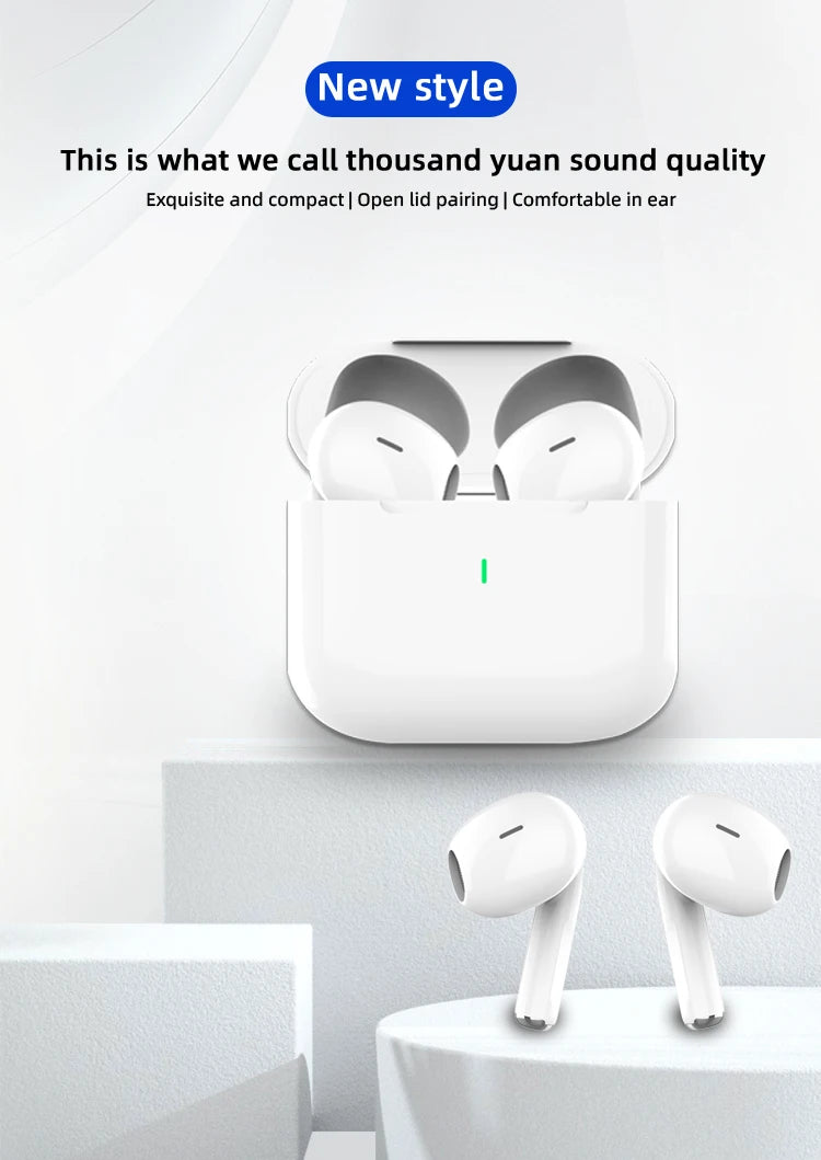 Auriculares inalámbricos Bluetooth UEESFIT TWS, auriculares internos Air Pro, auriculares deportivos con cancelación de ruido ANC para IPhone y Android