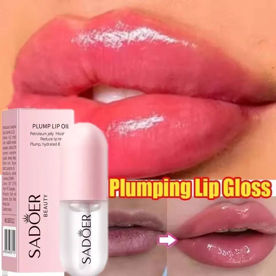 Aceite esencial para rellenar los labios, cuidado de los labios Sexy instantáneo, nutritivo, antiarrugas, hidratante, brillo de labios carpante definitivo, suero, cosméticos