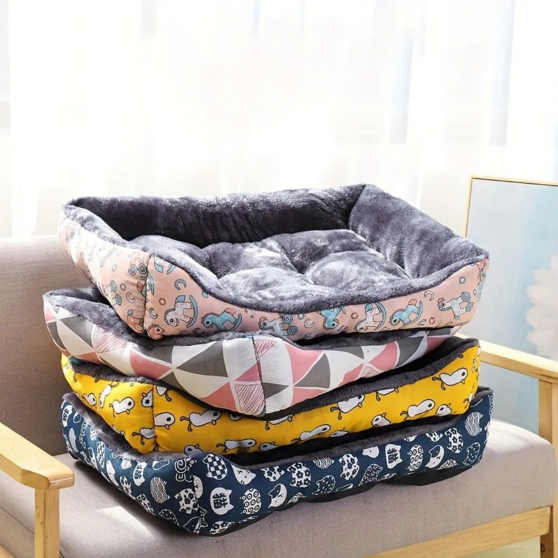 Cama para perros, cojín para sofá, suministros para mascotas de temporada, suministros suaves y cómodos, camas para gatos grandes, medianas y pequeñas para el hogar
