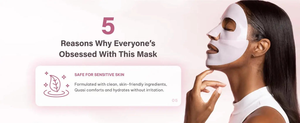 Mascarilla Facial de Colágeno Nocturna – Mascarilla Coreana Hidratante – Niacinamida y Colágeno de Bajo Peso Molecular – Reafirmante y Suavizante para la Piel