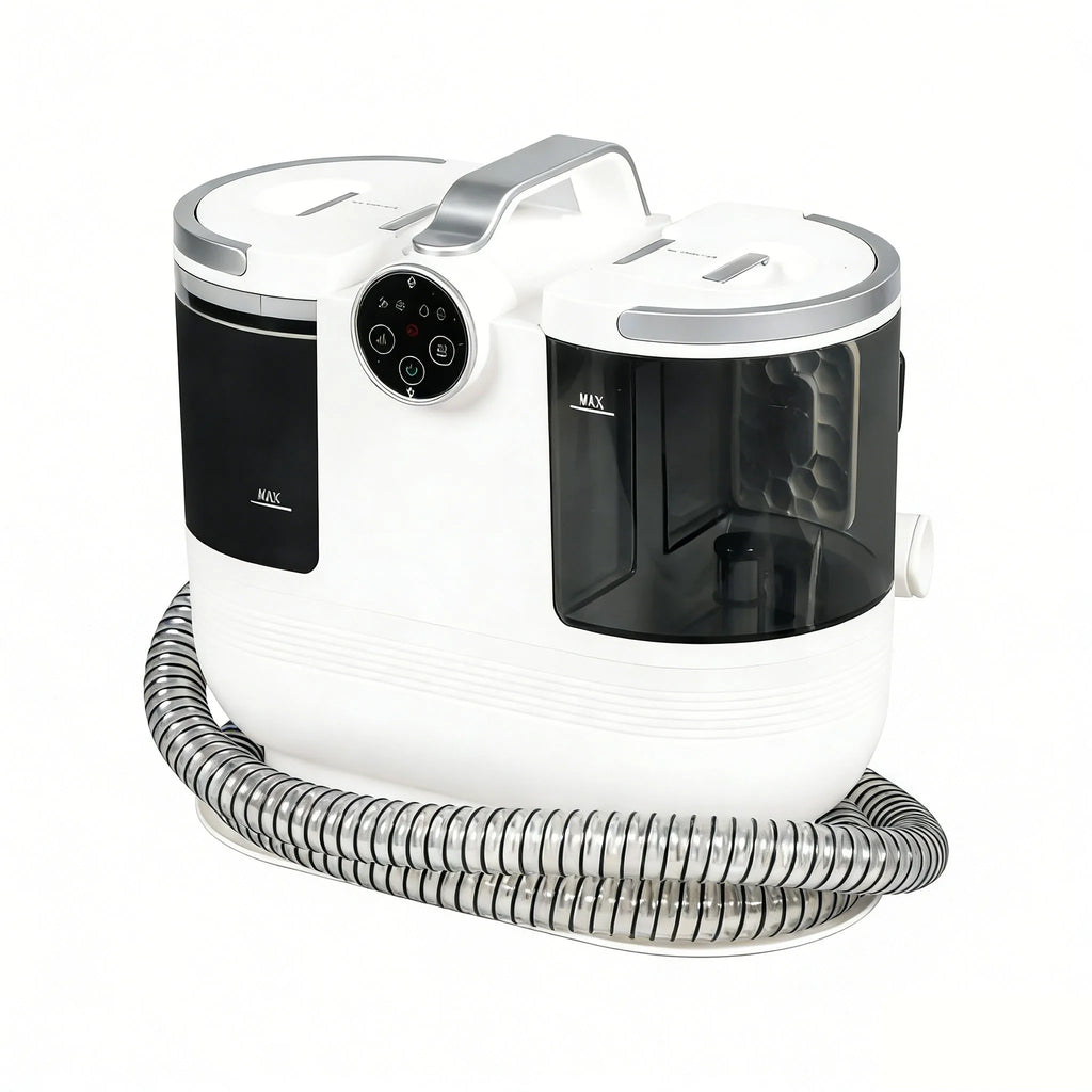 Limpiador de manchas de alta temperatura de 15 kPa, limpiador de sofás portátil a vapor, aspiradora para tapicería húmeda y seca, limpieza profunda